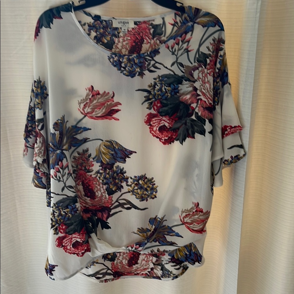Floral Print Women's Top